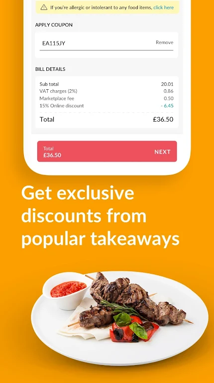 Foodhub - Online Takeaways Screenshot3