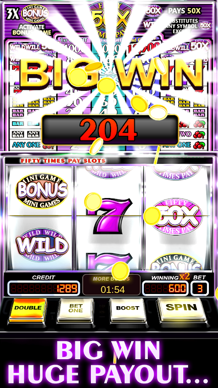 Free Slot Machine 50X Pay Screenshot2