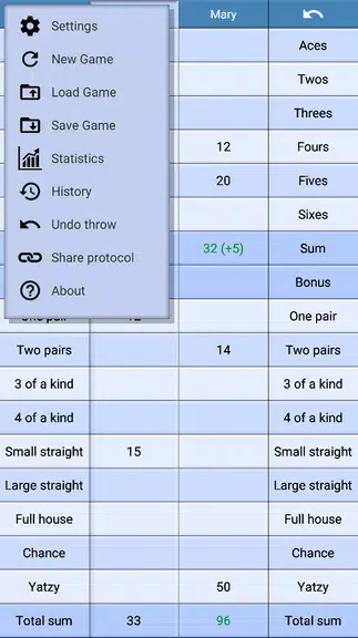 Yatzy Protocol & Game Screenshot4