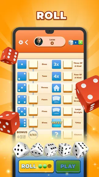 Yatzy - Fun Classic Dice Game Screenshot3