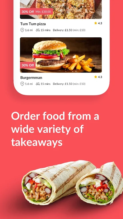 Foodhub - Online Takeaways Screenshot1