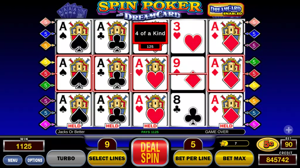 Spin Poker™ Casino Video Slots Screenshot1