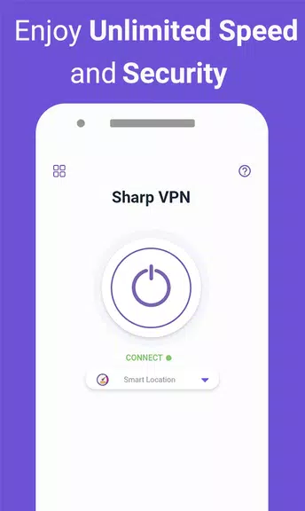 VPN Free - SharpVpn Hotspot VPN & Private Browser Screenshot3