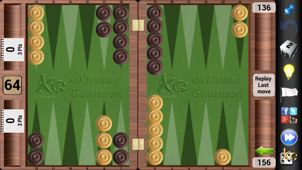 XG Mobile Backgammon Screenshot1