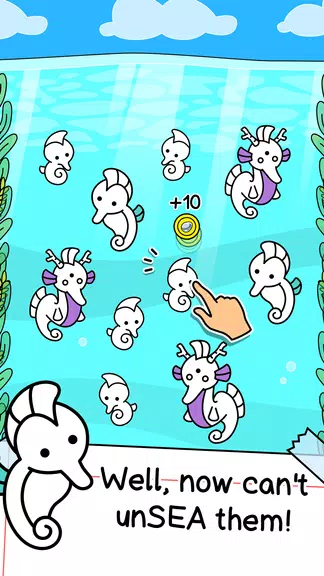 Seahorse Evolution: Sea Mutant Screenshot2