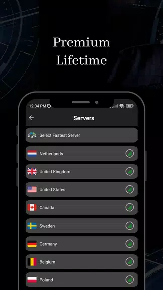 Cyber VPN Secure & Fast Proxy Screenshot2