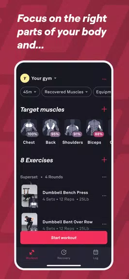 Fitbod Workout & Fitness Plans Screenshot4