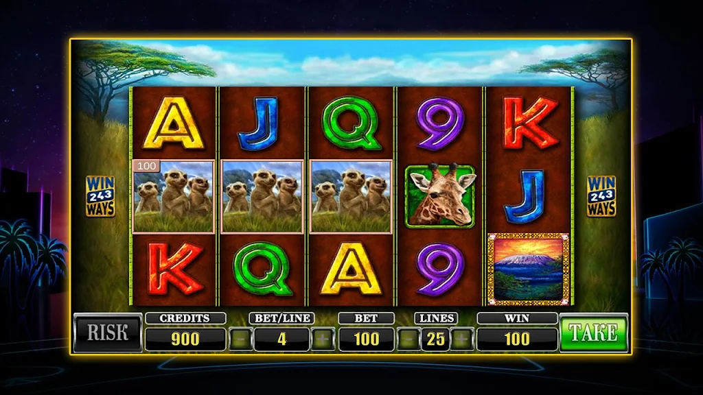 SLOT African Simba Screenshot2