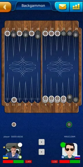 Backgammon LiveGames online Screenshot2