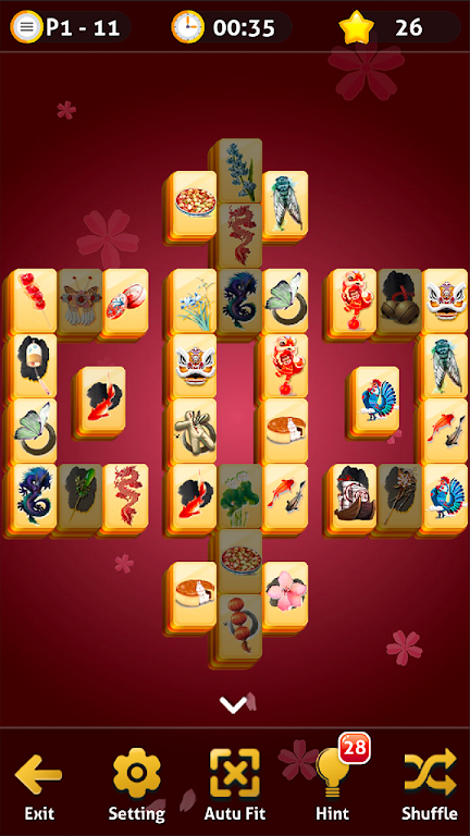 Mahjong Solitaire - Oriental Journey Screenshot2