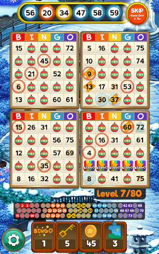 Bingo Quest Winter Wonderland Garden Screenshot2