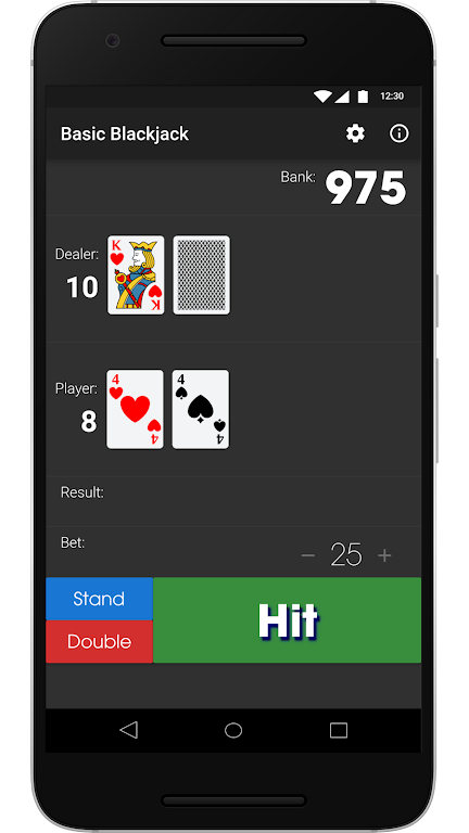 Basic Blackjack Screenshot2