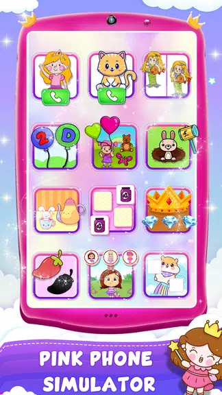 Princess Phone Game for Girls Screenshot1