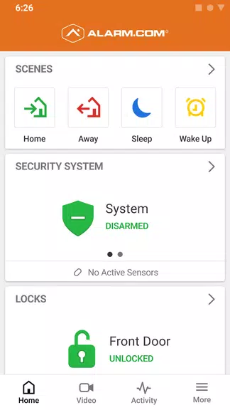 Alarm.com Screenshot1