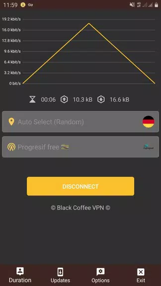 Black Coffee VPN Screenshot2