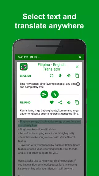 Filipino - English Translator Screenshot4