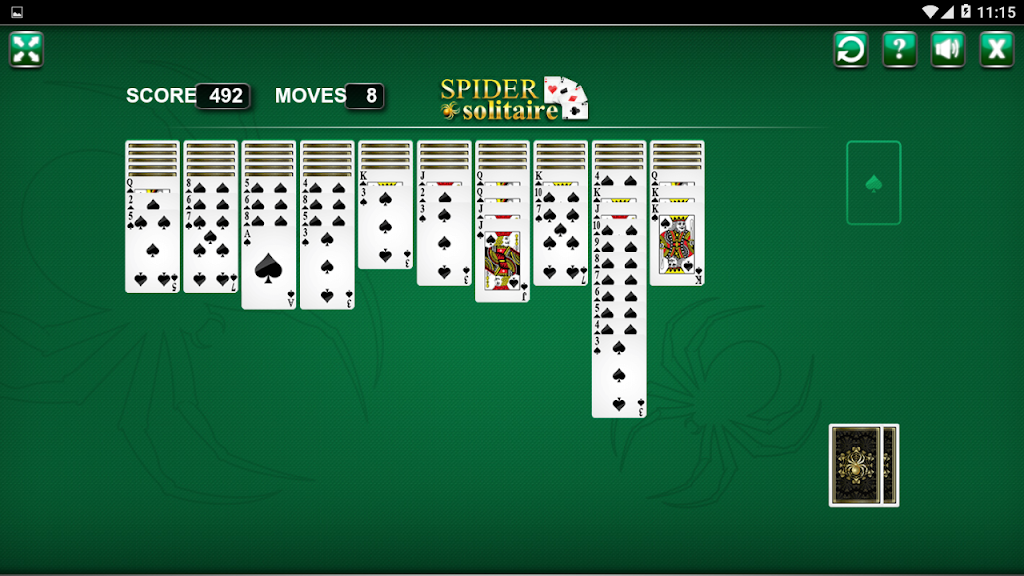 Spider Solitaire Card Game (FREE) Screenshot3