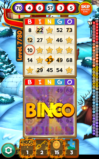 Bingo Quest Winter Wonderland Garden Screenshot3