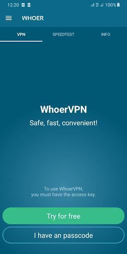 Whoer VPN - unlimited & free, Screenshot1