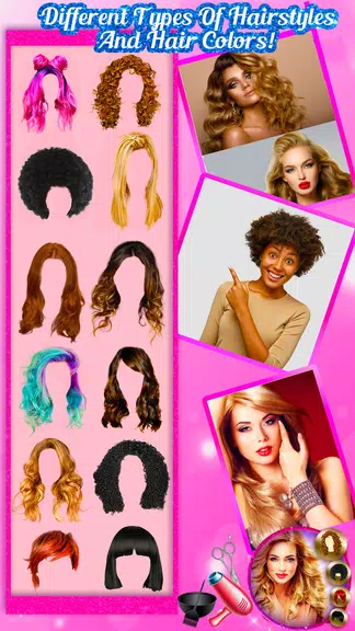 Hairstyle Changer Pro Screenshot2