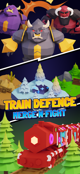 Train Defense: Merge N Fight Mod Screenshot1