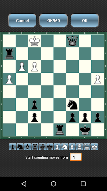 ChessDroid: chess game offline, Chess960, engine Screenshot4