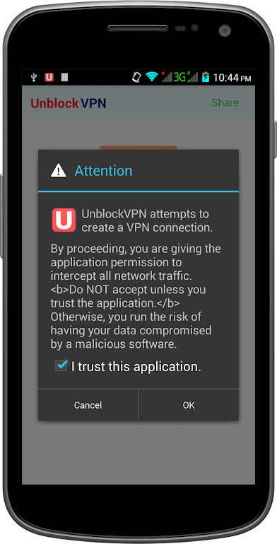 UnblockVPN Free VPN Proxy Screenshot3