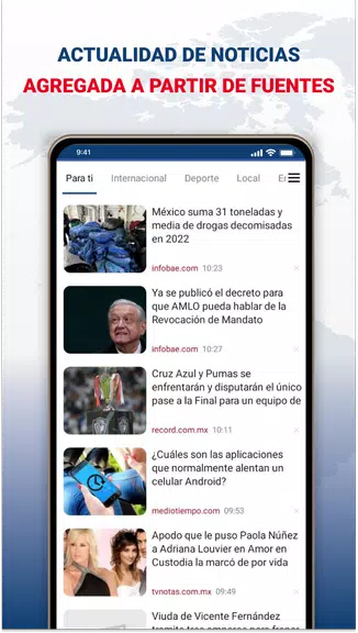 México Noticias Screenshot1