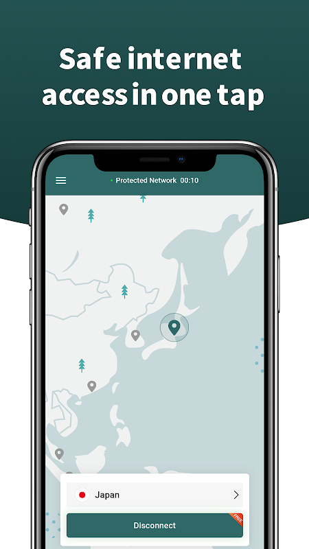 Free VPN TomVPN Pro-Unlimited, Secure, Hotspot VPN Screenshot2