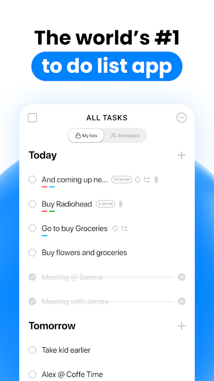 Any.do – To do list & Calendar Mod Screenshot1