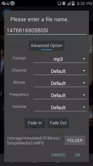 Convert video or audio to mp3 Screenshot3