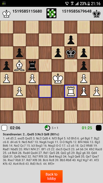 Chess4ever - Play, study & watch chess Screenshot4