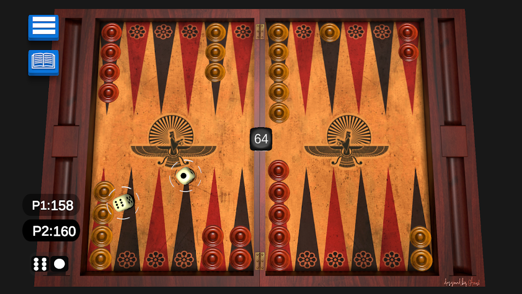 Backgammon with Real Dice Screenshot1