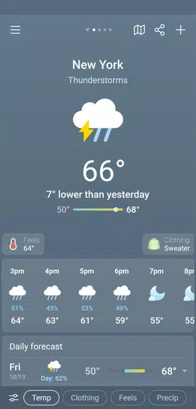 Weather & Clima - Weather App Screenshot2