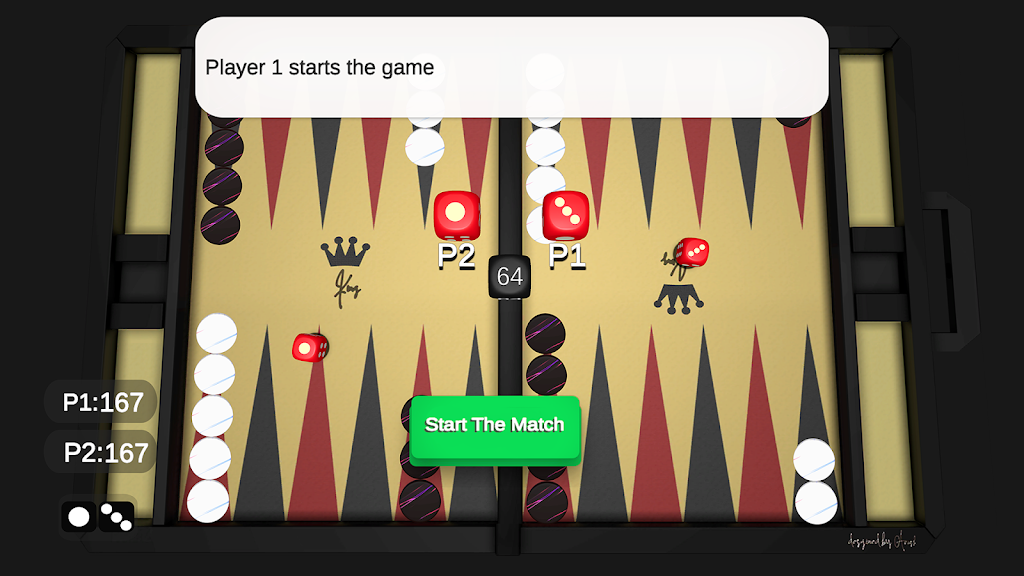 Backgammon with Real Dice Screenshot3