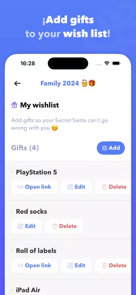 Secret Santa 22: Gift exchange Screenshot4