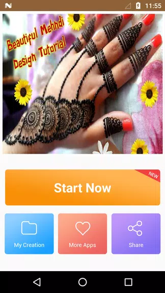 Mehndi Design Photo Editor Screenshot1