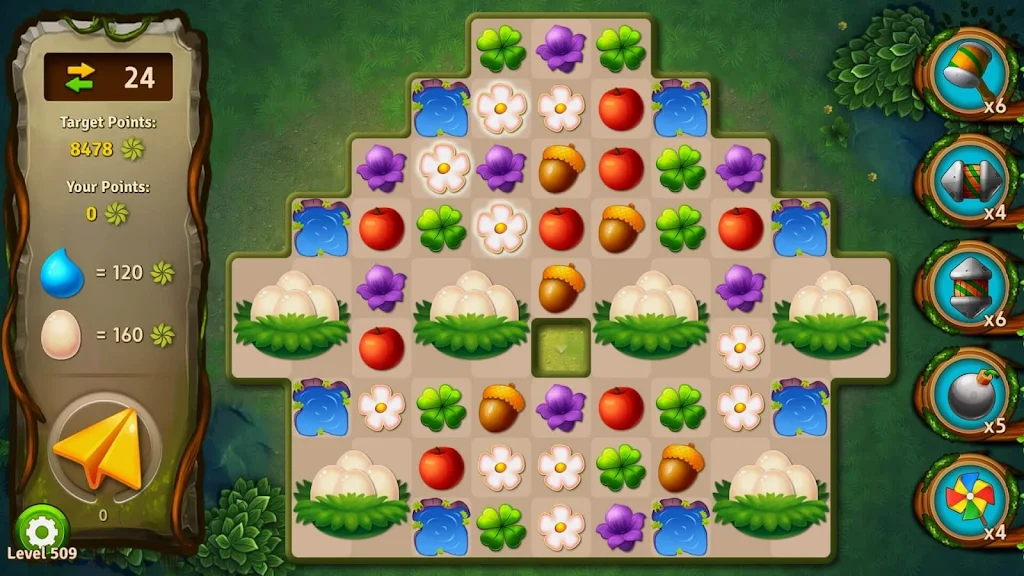 Match 3 Games - Forest Puzzle Screenshot2