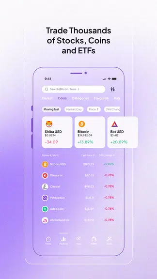 Raseed: Trade Stocks & Crypto Screenshot3