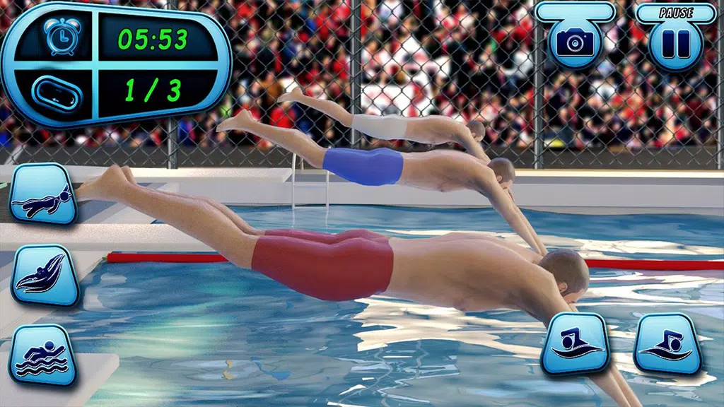 Swimming Pool Water Race Game Screenshot1