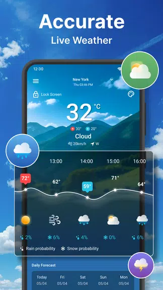 Weather forecast Screenshot1