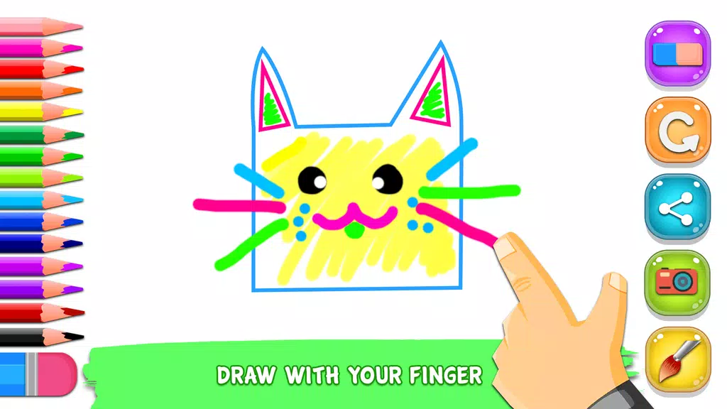 Kids Art & Drawing Game Screenshot1