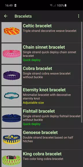 Useful Paracord Knots Screenshot4