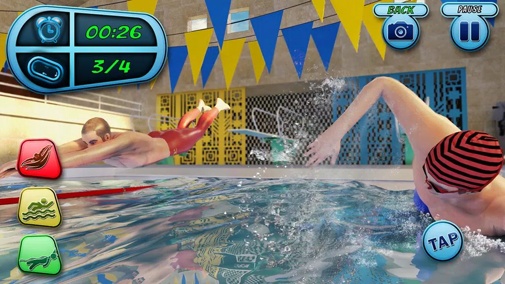 Swimming Pool Water Race Game Screenshot3