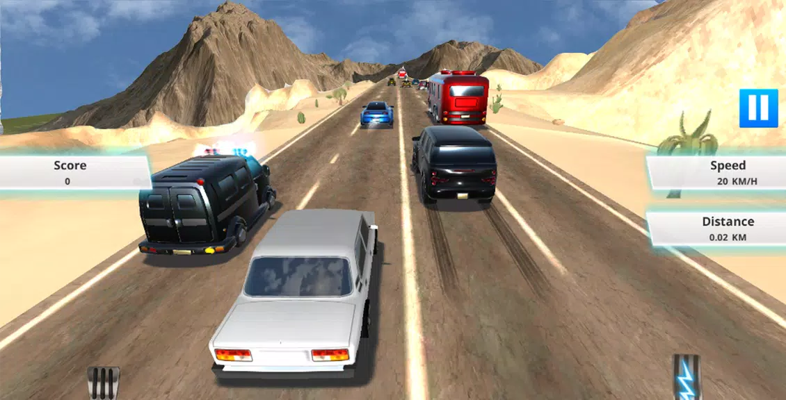 Traffic Rider : Car Race Game Screenshot1