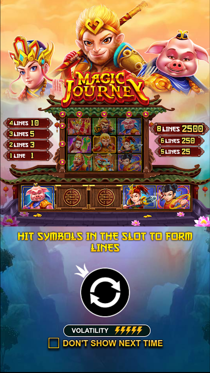 Magic Journey Slot Casino Game Screenshot1