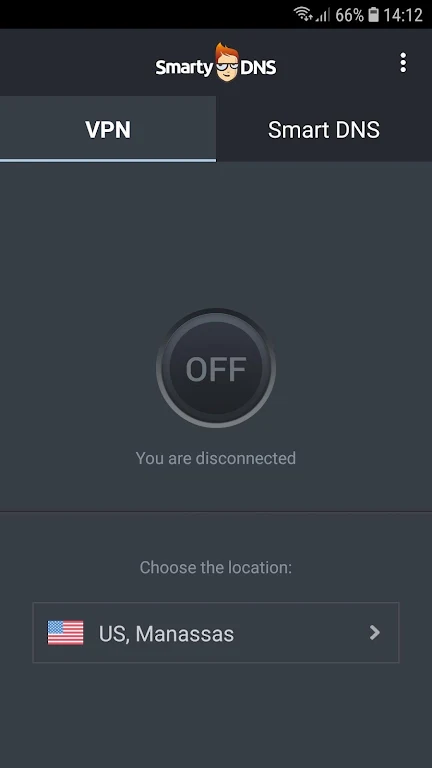 SmartyDNS - VPN and Smart DNS Screenshot1