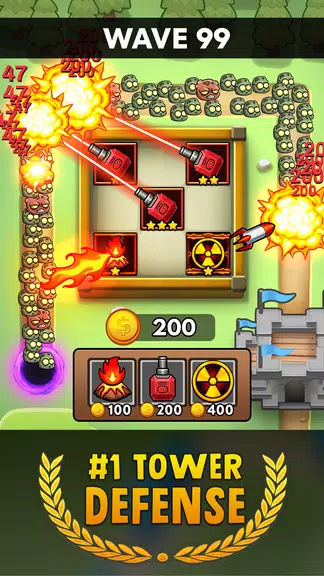 Merge Clash: Tower Defense TD Screenshot2