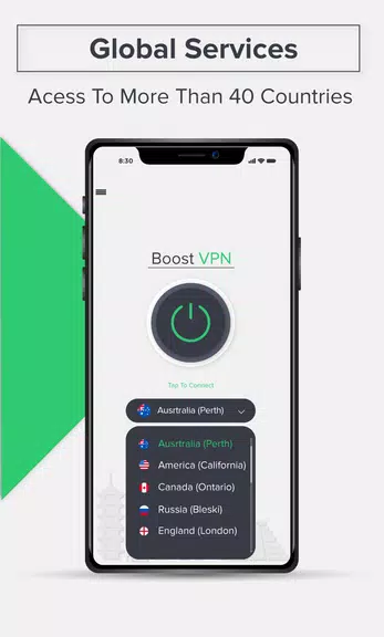 Boost VPN - Free Fast VPN Screenshot3