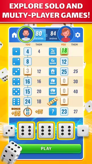 Yatzy: Dice Game Online Screenshot2